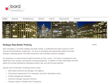 Tablet Screenshot of bardconsulting.com